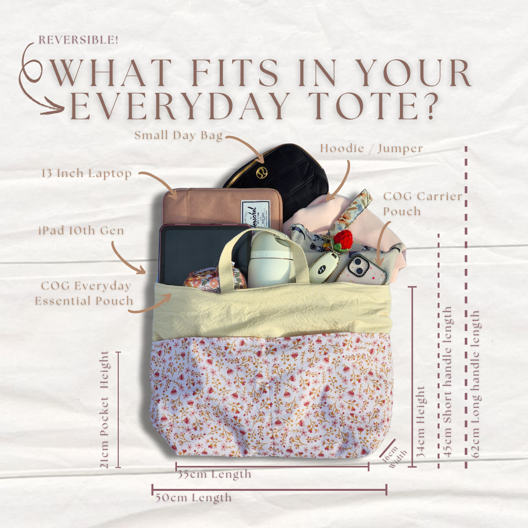 Oriental Blossom | Everyday Essentials Tote